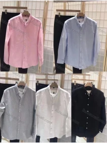 Wholesale Men's Casual Plain Long Sleeve Shirt, LIUHUA CLOTHING WHOLESALE