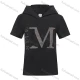 Wholesale Boys Casual 3D Letter Feature Letter Print Short Sleeve Hoodie Custom Color Clothing Wholesale Market Liuhua