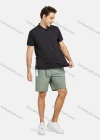 Wholesale Men's Casual Short Sleeve Button Front Plain Polo Shirts - Liuhuamall