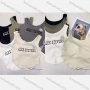 Wholesale Women's Casual Letter Print Curved Hem Crop Tank Top preview