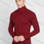 Wholesale Men's Casual Plain Turtleneck Long Sleeve Slim Fit Sweater preview