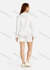 Wholesale Women's Fall Zip Front Track Jacket&Shorts Jogging Set - Liuhuamall