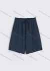 Wholesale Men's Sporty Plain Drawstring Elastic Waist Patch Pocket Shorts - Liuhuamall