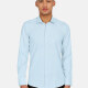 Men's Casual Plain Collared Long Sleeve Shirts 7289-3# 6# Clothing Wholesale Market -LIUHUA