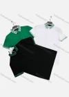 Wholesale Men's Short Sleeve Button Front Checkerboard Print Polo Shirt - Liuhuamall