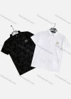 Wholesale Men's Short Sleeve Allover Print Polo Shirt - Liuhuamall