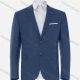 Wholesale Men's Formal Slim Fit Plain Lapel Collar Pockets Single Breasted Blazer Jackets 412# Clothing Wholesale Market Liuhua