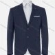 Wholesale Men's Formal Slim Fit Plain Lapel Collar Pockets Single Breasted Blazer Jackets 413# Clothing Wholesale Market Liuhua