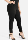 Wholesale Women's High Waist Stretch Skinny Pants - Liuhuamall