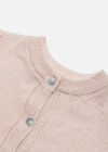 Wholesale Baby's Plain Long Sleeve Round Neck Button Front Sweater Cardigan - Liuhuamall