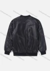 Wholesale Boys' Casual Collar Slant Pockets Rib-Knit Trims Zip Leather Jacket - Liuhuamall