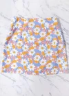 Wholesale Women's Cute Floral Print Short Skirt AY248# - Liuhuamall