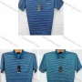 Wholesale Men's Causal Striped Patch Pocket Short Sleeve Polo Shirt preview