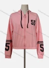 Wholesale Women's Casual Hooded Full Zip Long Sleeve Hoodies - Liuhuamall