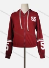 Wholesale Women's Casual Hooded Full Zip Long Sleeve Hoodies - Liuhuamall