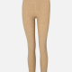 Women's High Waist Stretch Long Plain Knitted Leggings Apricot Clothing Wholesale Market -LIUHUA