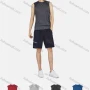 Wholesale Men's Sporty Round Neck Sleeveless Breathable Plain Tank Top preview