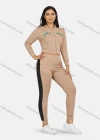 Wholesale Women's Sport Hooded Letter Zipper Long Sleeve Top & Jogger Sets - Liuhuamall