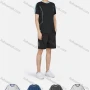 Wholesale Men's Sporty Round Neck Short Sleeve Striped Breathable T-Shirt preview