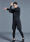 Wholesale Men's Sports Suit Fitness Outdoor Running Tight-Fitting & Training Quick Dry 5-Piece Set - Liuhuamall