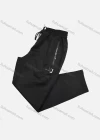Wholesale Women's Sporty Zipper Pockets Drawstring Plain Sweatpant - Liuhuamall