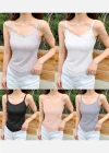 Wholesale Women's Casual Plain Ribbed Slim Fit Cami Top - Liuhuamall