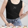 Wholesale Women's Casual Plain Scoop Neck Tank Top B899# preview