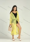 Wholesale Women's Plain Embroidered Lace Bikini Cover Up Cadigan - Liuhuamall