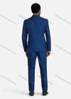 Wholesale Men's Formal Slim Fit Lapel Double Breasted Jacket Trousers 2-Pieces Suit Set - Liuhuamall