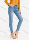 Wholesale Women's Classic Casual Tailored Plain Patch Pocket Skinny Jeans - Liuhuamall