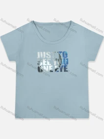 Wholesale Kids' Cute Crew Neck Short Sleeve Cartoon Graphic T-shirt, LIUHUA CLOTHING WHOLESALE