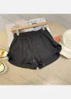 Wholesale Women's Casual Plain Drawstring High Waist Pants 639# - Liuhuamall