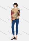 Wholesale Women's Vintage Round Neck Long Sleeve Sweater - Liuhuamall