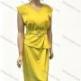 Wholesale Women's Faux Two-Piece Sleeveless Midi Dress with Belt & Slit preview