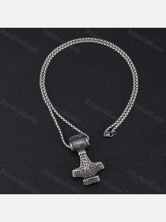 Wholesale Fashion Stainless Steel Adjustable Pendant Necklace SP0049#