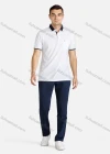 Wholesale Men's Casual Straight Leg Zipper Fly Plain Long Pants - Liuhuamall