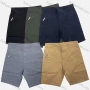 Wholesale Men's Casual Plain Patch Pocket Button Closure Shorts 17405# preview