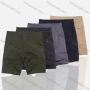Wholesale Men's Casual Plain Patch Pocket Button Closure Shorts 17351# preview