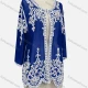 Wholesale Women's Elegant Floral Embroidery Round Neck Sheer Long Sleeve Cover Up Cardigan 13# Clothing Wholesale Market Liuhua