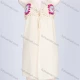 Wholesale Women's Vacation Hollow Out Lace Up High Low Hem Cover Up Short Dress L031# Ivory Clothing Wholesale Market Liuhua