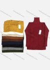 Wholesale Men's Casual Plain Turtleneck Long Sleeve Sweater - Liuhuamall
