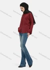 Wholesale Women's Casual Plain Collared Long Sleeve Shirt 1169# - Liuhuamall