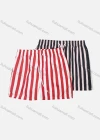 Wholesale Men's Vacation Striped Drawstring Beach Shorts - Liuhuamall