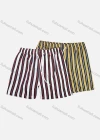 Wholesale Men's Vacation Regular Fit Striped Drawstring Beach Shorts - Liuhuamall