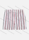 Wholesale Men's Vacation Regular Fit Striped Drawstring Beach Shorts - Liuhuamall