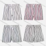 Wholesale Men's Vacation Striped Drawstring Beach Shorts preview