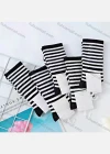Wholesale Women's Casual Striped Print Cushioned Ankle Socks - Liuhuamall