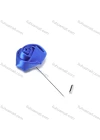 Wholesale Men's Fashion Plain Satin Flower Boutonniere With Pin For Suit - Liuhuamall