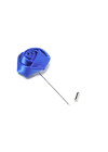 Wholesale Men's Fashion Plain Satin Flower Boutonniere With Pin For Suit - Liuhuamall