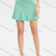 Wholesale Women's Plain High Waisted Athletic Golf Tennis Skort With Pockets Mint Green Clothing Wholesale Market Liuhua